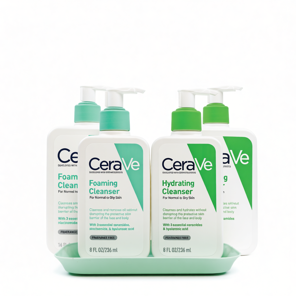 Sữa Rửa Mặt Cerave Foaming For Normal to Oily Skin/Hydrating For Normal to Dry Skin 30mL