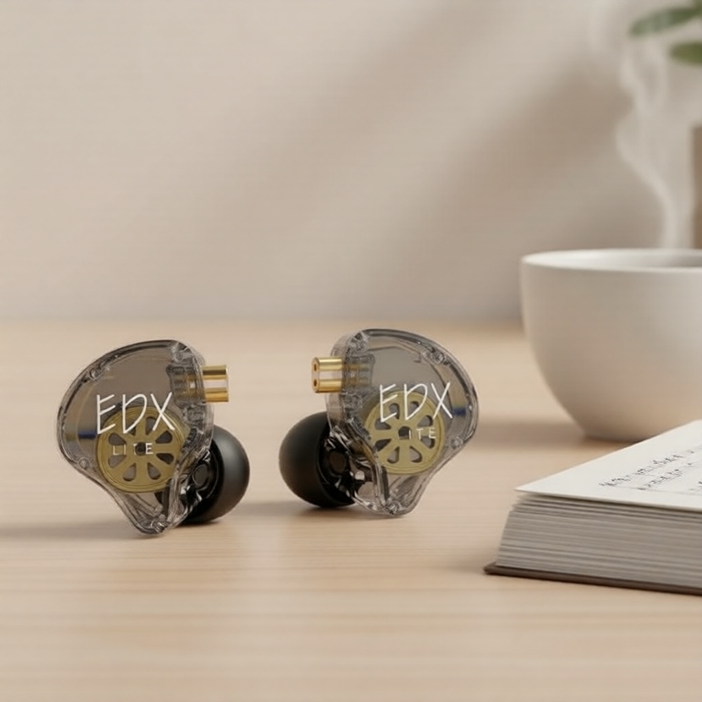 Tai nghe KZ-EDX Lite nhét tai: Bass động HIFI, nam châm trong, mic tích hợp, thiết kế thời thượng