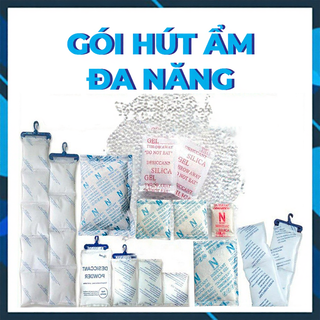 Gói Hút Ẩm thực phẩm Nudry đóng túi 1KG Silica Gel - Gói Chống Mốc,Khử mùi