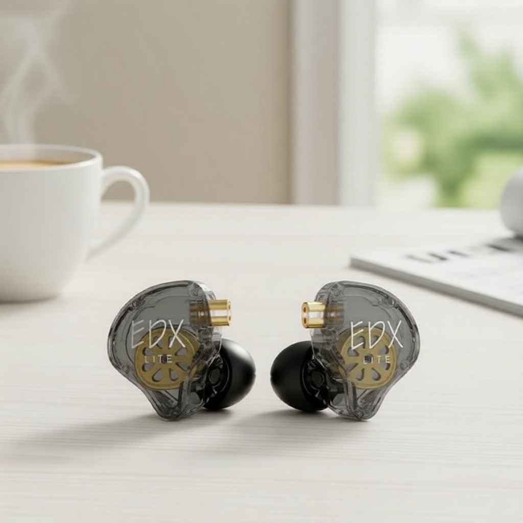 Tai nghe KZ-EDX Lite - Âm bass HIFI động, nam châm tích hợp, mic tích hợp, tai nghe nhét tai