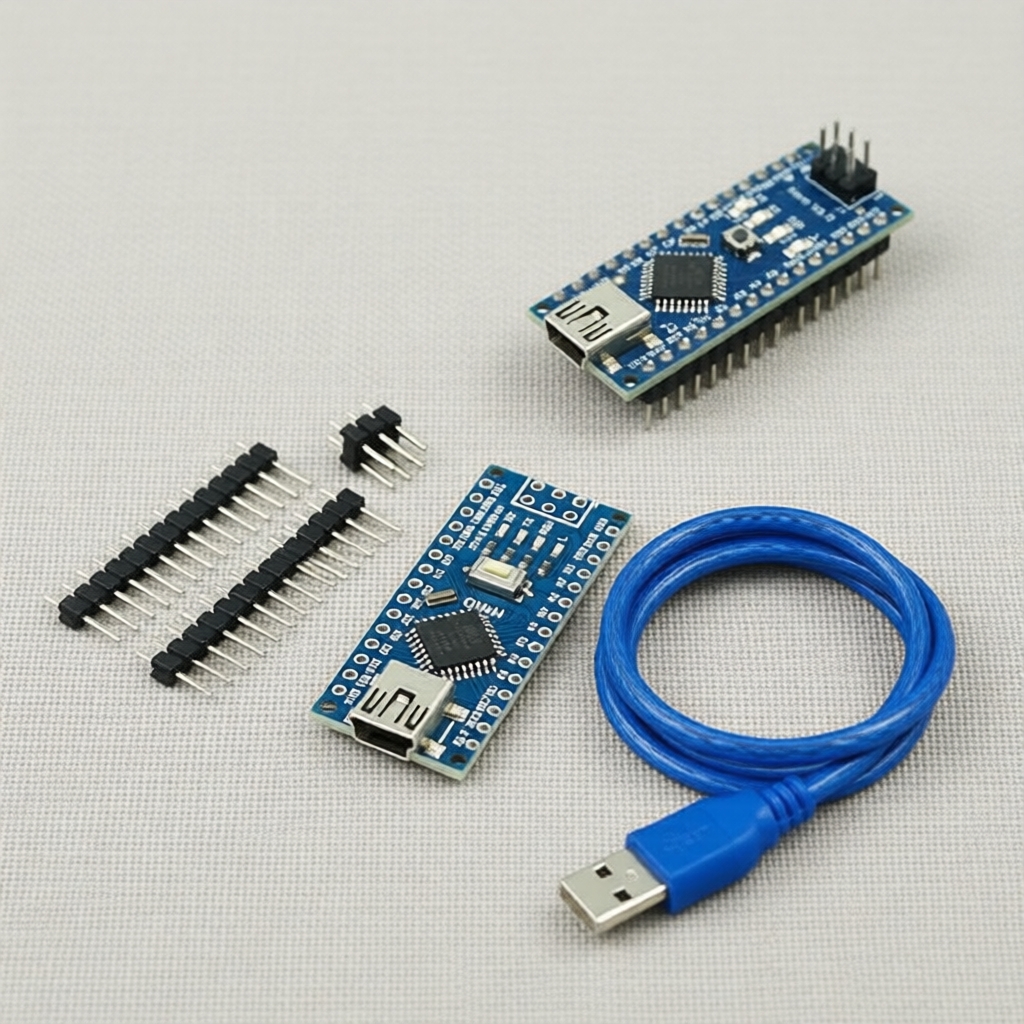 Arduino-Compatible Nano 3.0 Mini, 16MHz ATmega328P, Driver CH340 kèm Bootloader