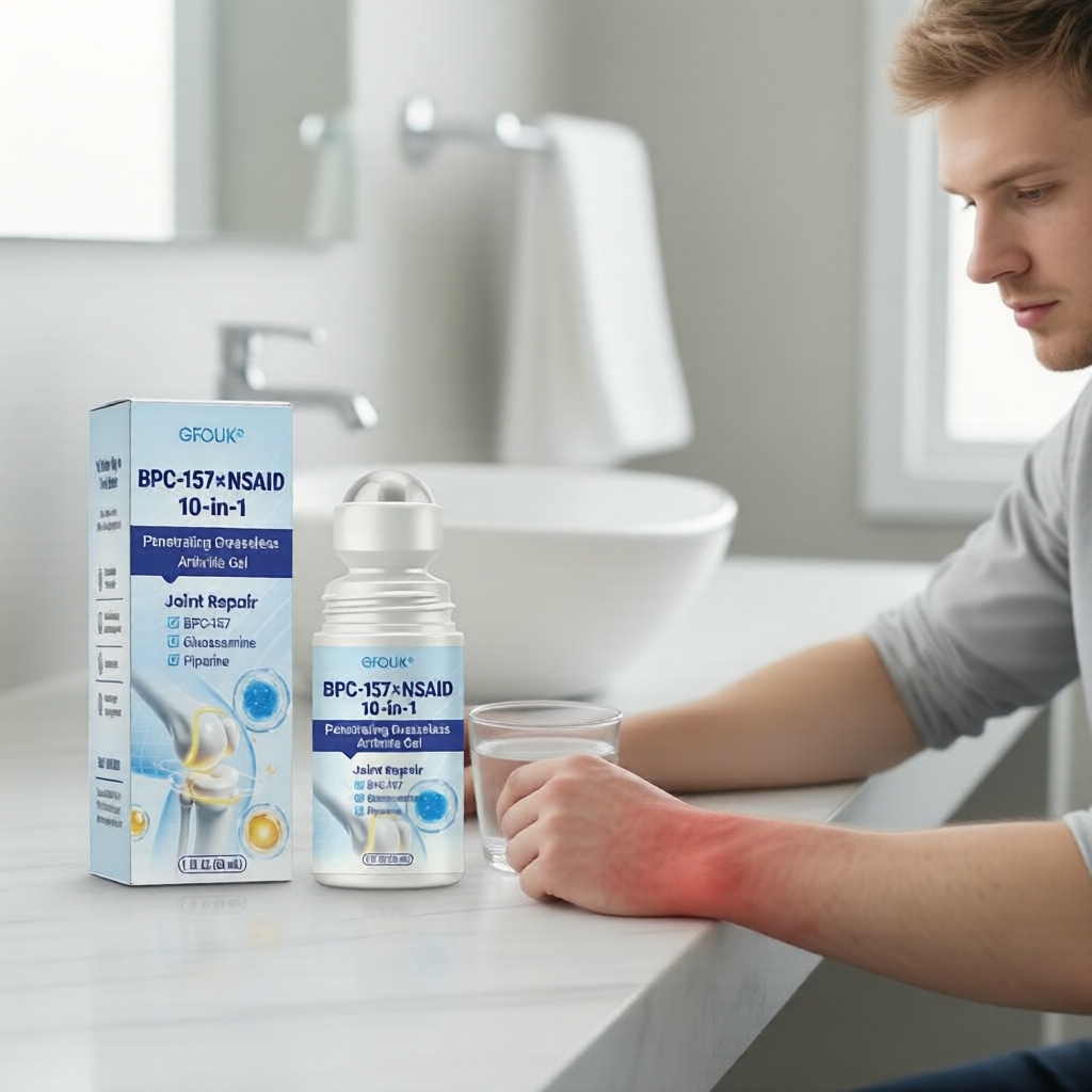 Quick-Absorb 30ml Joint Formula: BPC-157, Glucosamine & Piperine Roll-On cho vận động