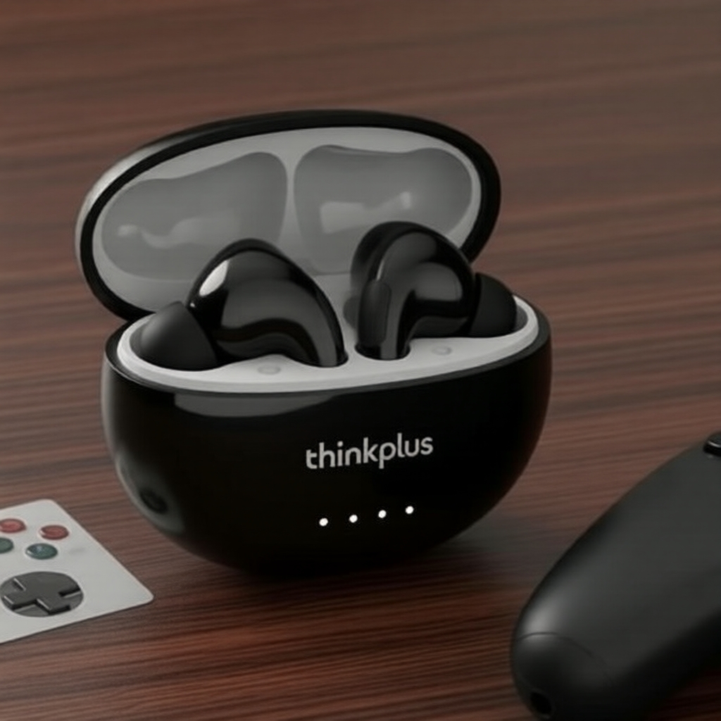 Tai nghe chơi game Lenovo LP5 PRO HIFI, Bluetooth không dây, độ trễ thấp, thiết kế in-ear siêu trầm