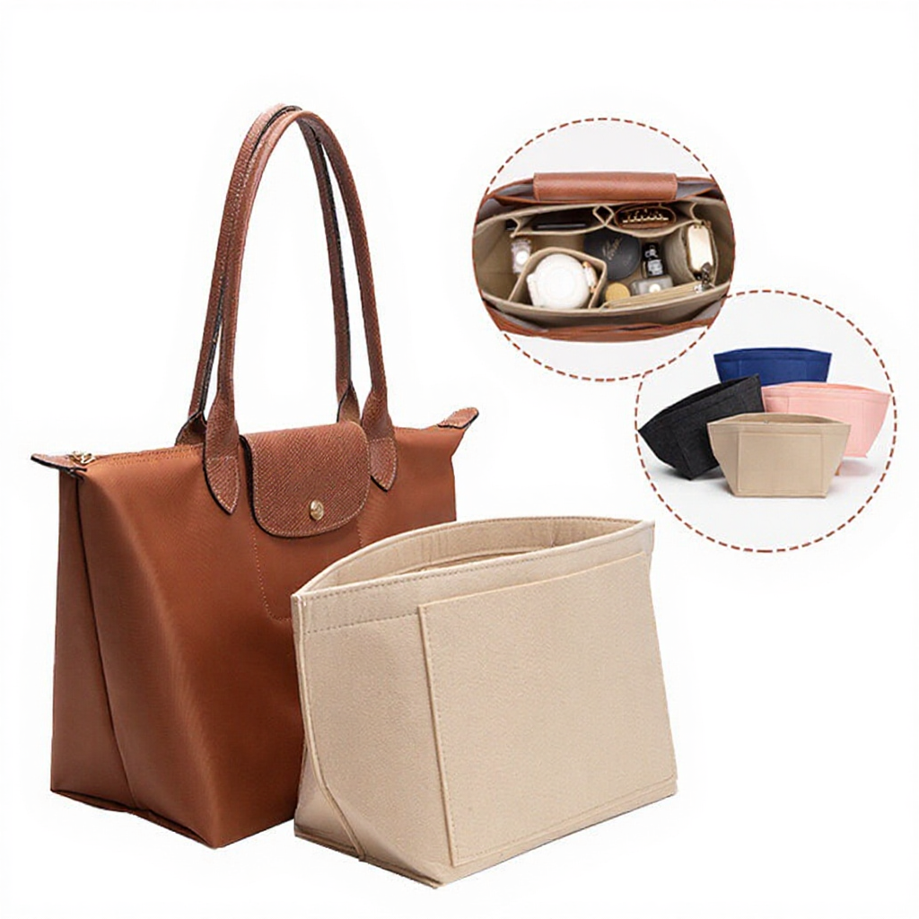 Evertoner Túi Đựng Mỹ Phẩm Longchamp S / M / L Tiện Lợi