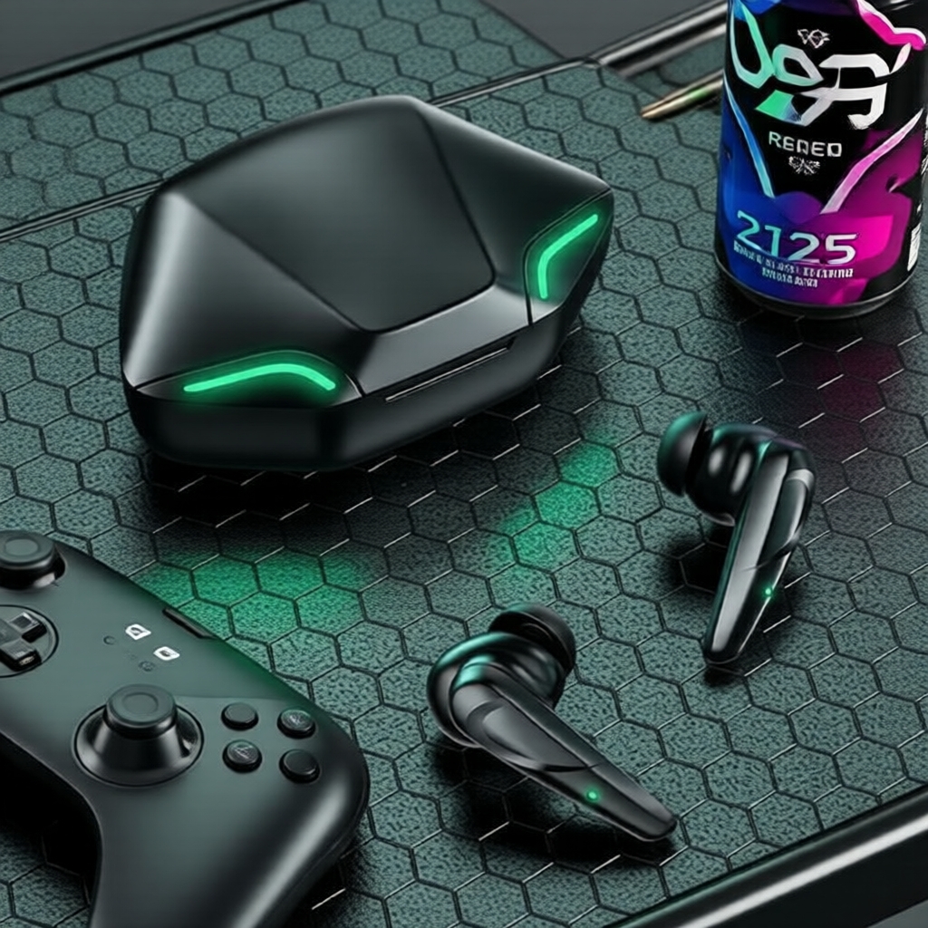 Tai nghe không dây G11, giảm tiếng ồn thể thao, âm thanh HiFi 9D, tai nghe chơi game độ trễ thấp
