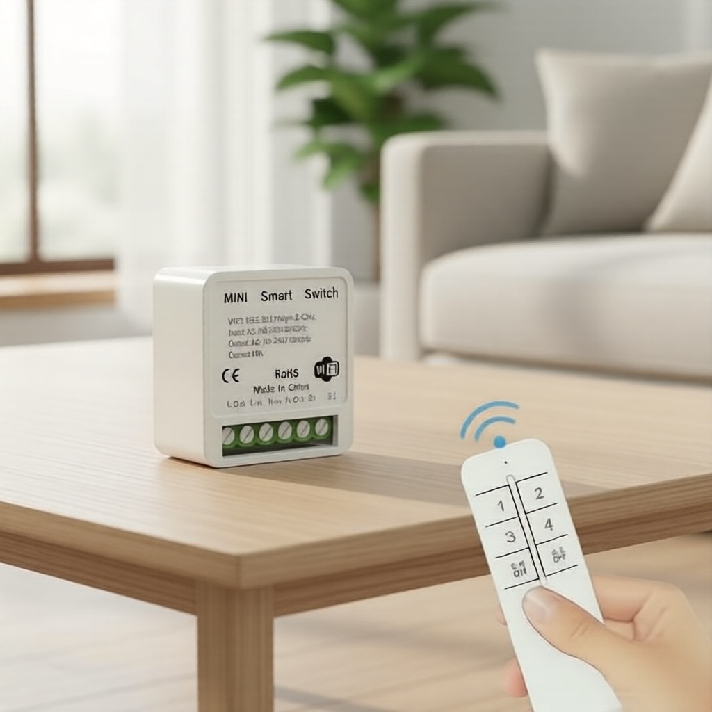 Bộ điều khiển công tắc thông minh WiFi eWeLink, hẹn giờ, điều khiển từ xa & giọng nói
