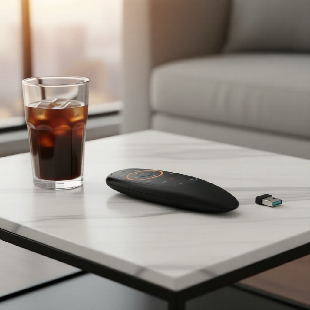 G10S Voice Chuột Bay Không Dây 6 Trục với Học Lệnh IR cho Android TV Box
