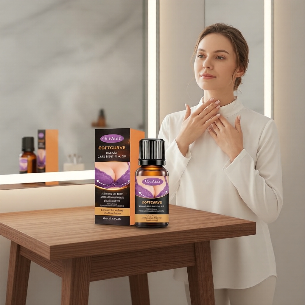 Dầu Dưỡng Ngực 10ml – Cây Cỏ Cari & Sắn Dây Thái Lan cho Vòng 1 Săn Chắc