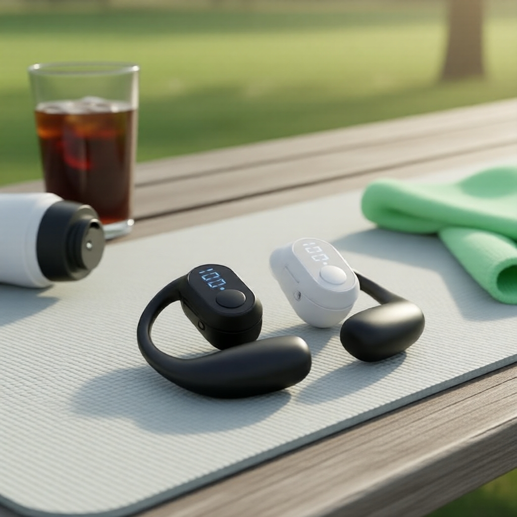 Tai nghe không dây KY2 Pro Bluetooth, tai nghe thể thao đơn tai chống nước, chất lượng cao, pin siêu