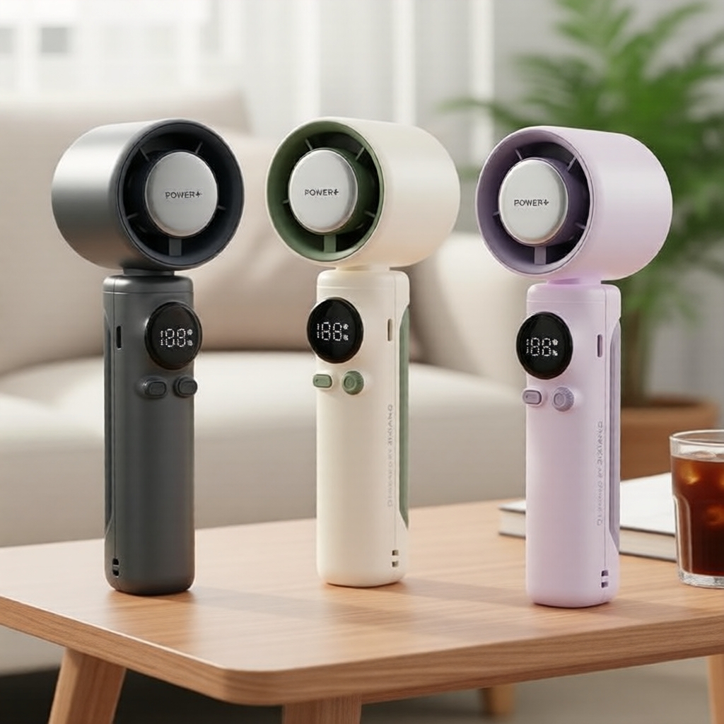 Quạt Cầm Tay Quạt Di Động Amgras Metaheld Pro Di Động Turbo Tốc Độ Cao Kipas Mini Cooler 100 Cấp Độ 