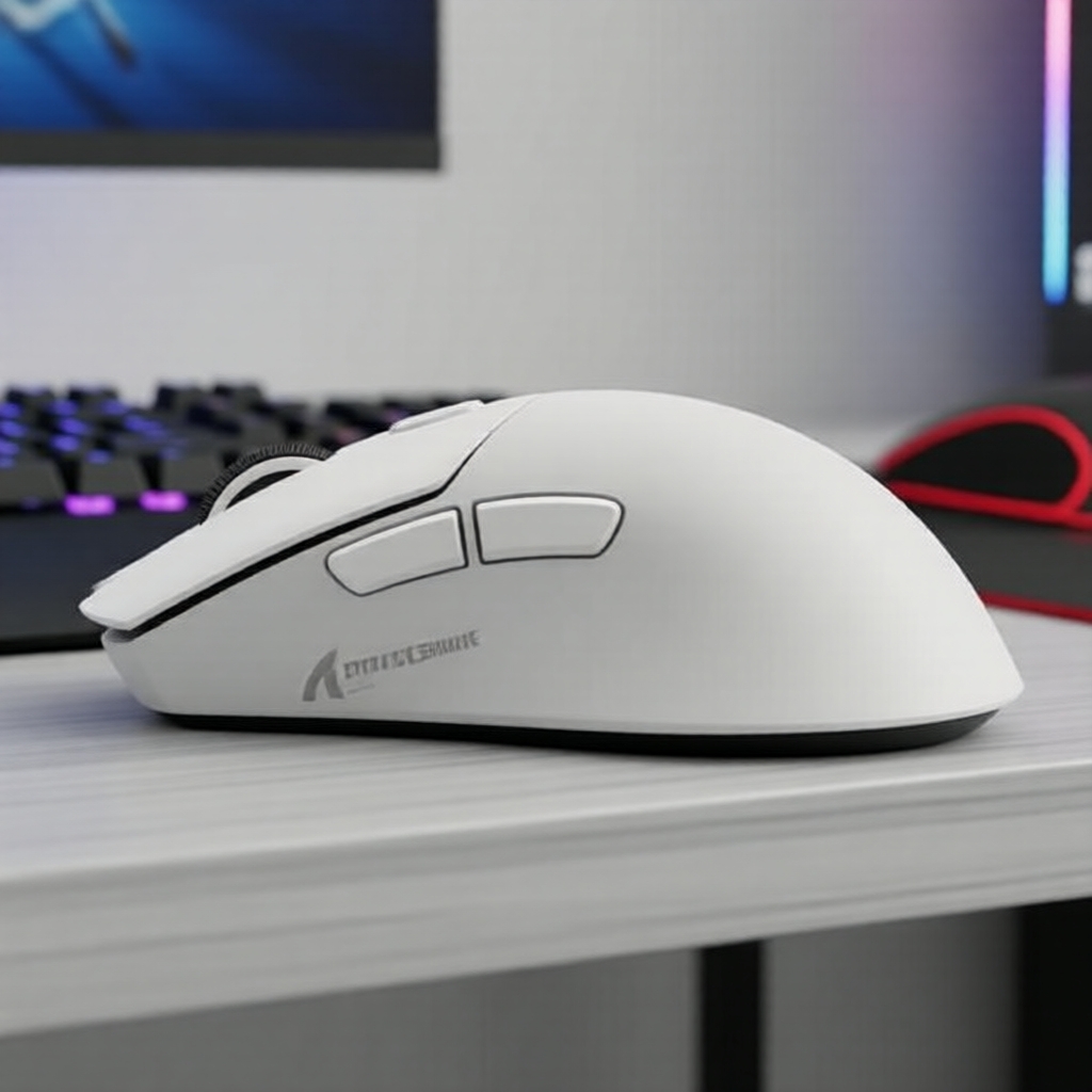 Chuột Gaming Attack Shark R1 59g Siêu Nhẹ 3 Chế Độ, Cảm Biến DPI Cao