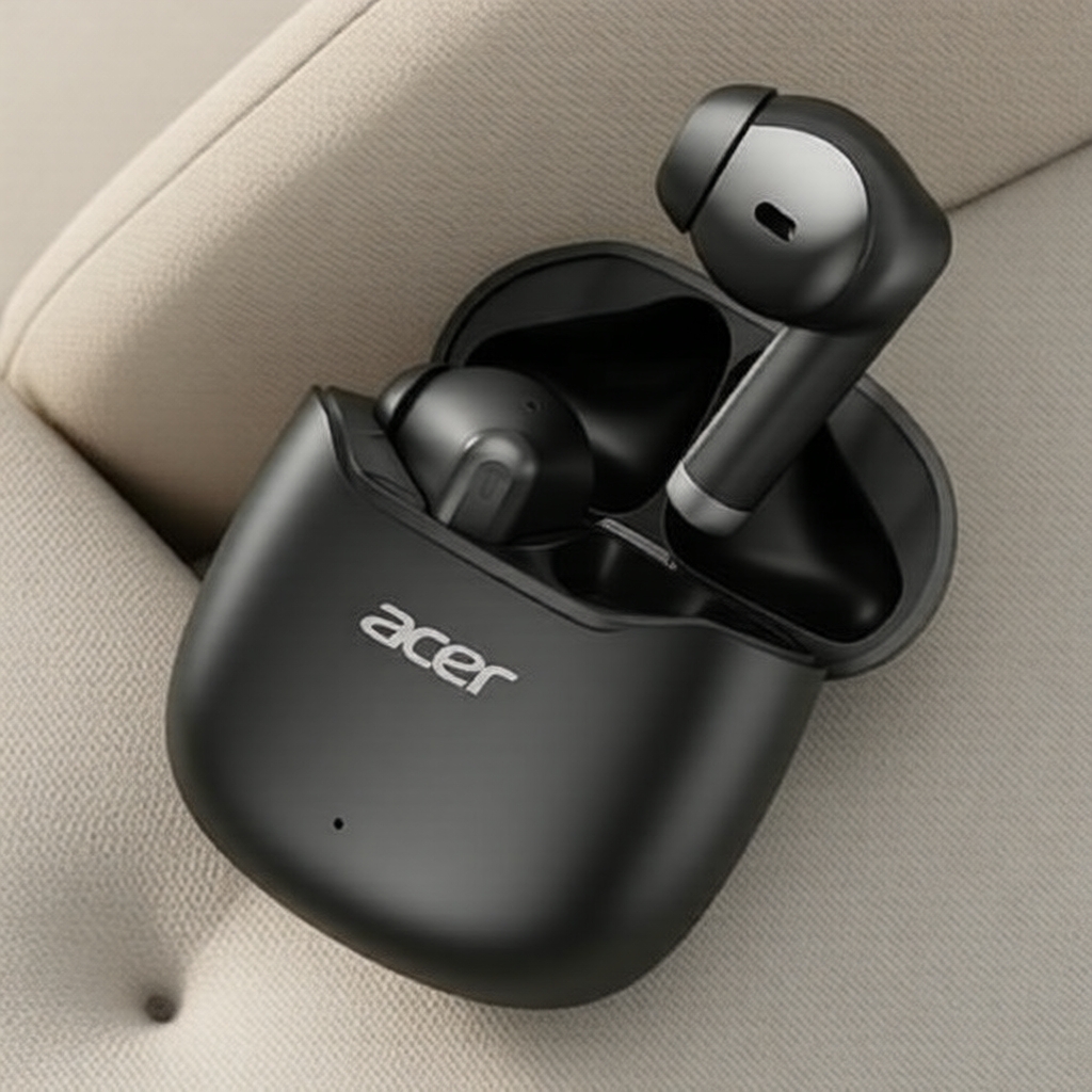 Tai nghe không dây Acer OHR617 Earpods: Tai nghe Bluetooth có mic, cổng Type-C, driver 25Ω, dòng tĩn