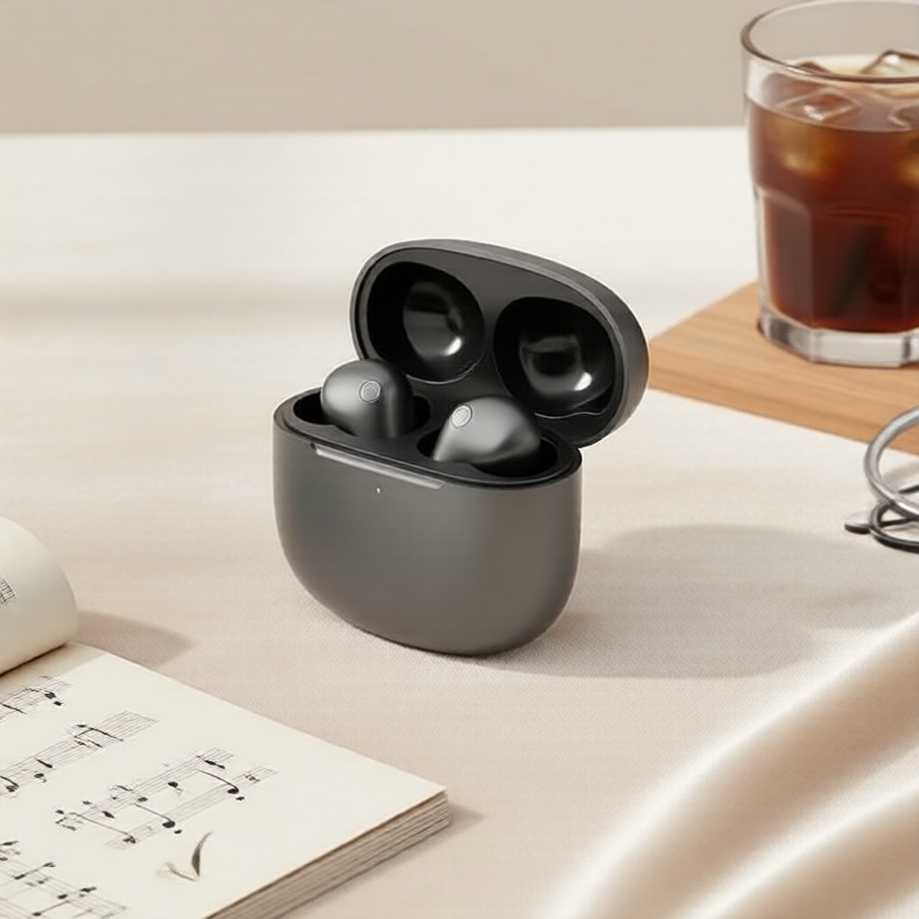 Tai nghe không dây Bluetooth Acer OHR617 Earpods có mic & cổng Type-C, màn hình hiển thị pin trực ti