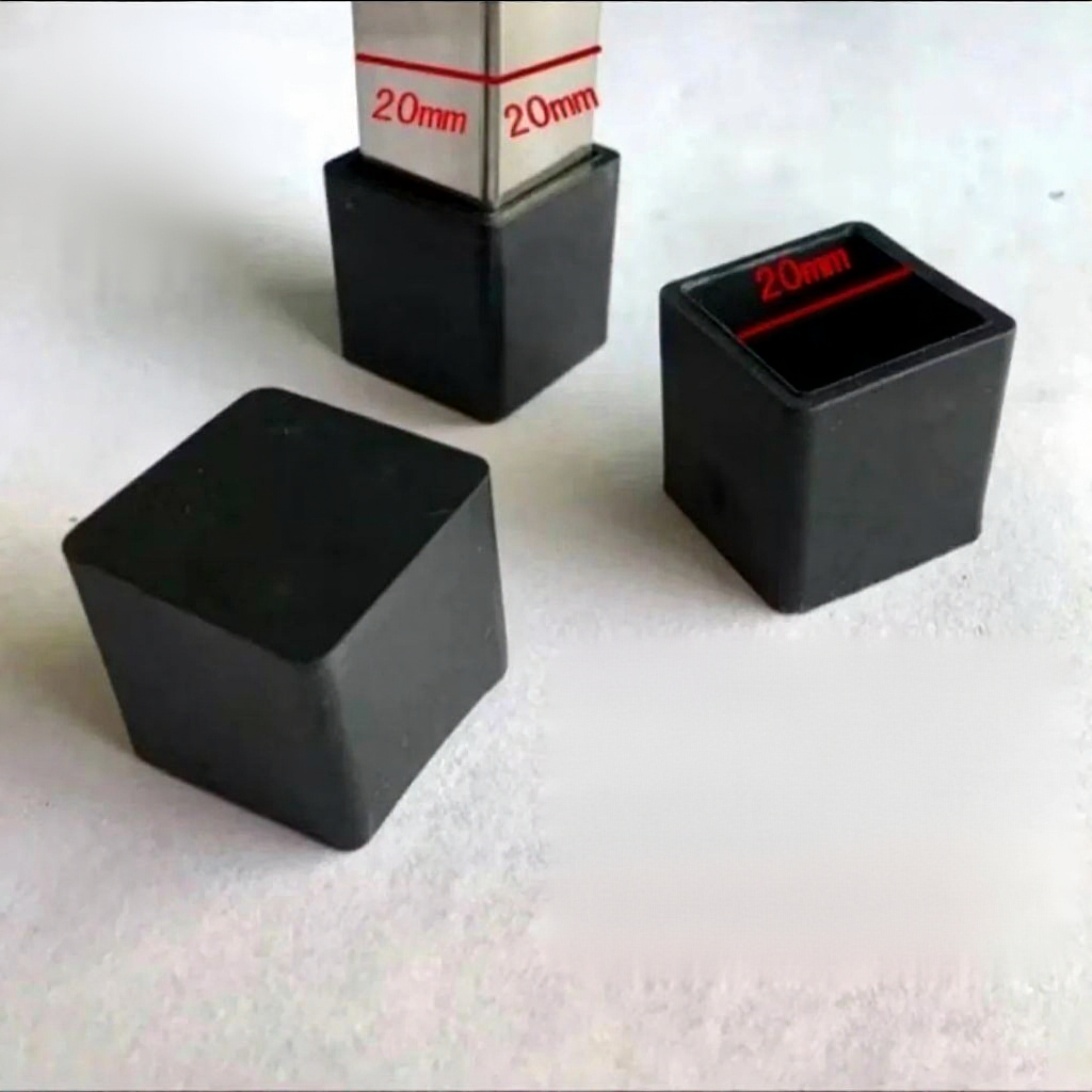 COMBO 2 Nút bịt nhựa, bịt đầu sắt hộp, chân bàn ghế loại Đẹp 2x2, 2x4, 2,5x2,5, 3x3, 4x4