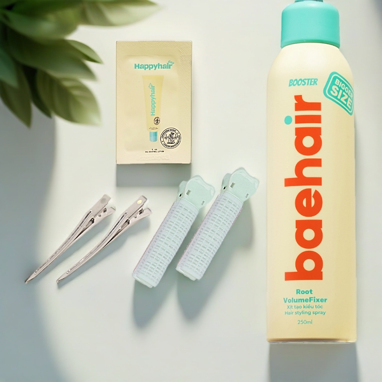 Gôm mềm, tạo phồng tự nhiên Baehair Booster 250ml giúp phồng tóc, giữ nếp uốn & không gây bết cứng tóc