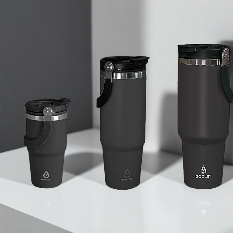 GOGLET – Bình Giữ Nhiệt Cao Cấp Có Tay Cầm Tiện Lợi 650ml | 950ml | 1200ml, Sáu Màu Hot Trend, Giá Rẻ Giữ nhiệt cực lâu