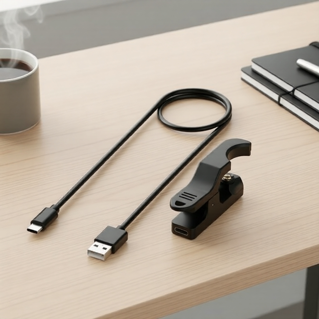 Bộ sạc đồng hồ USB Casio GPR-H1000/GPR-H1000R kèm cáp kẹp 1m