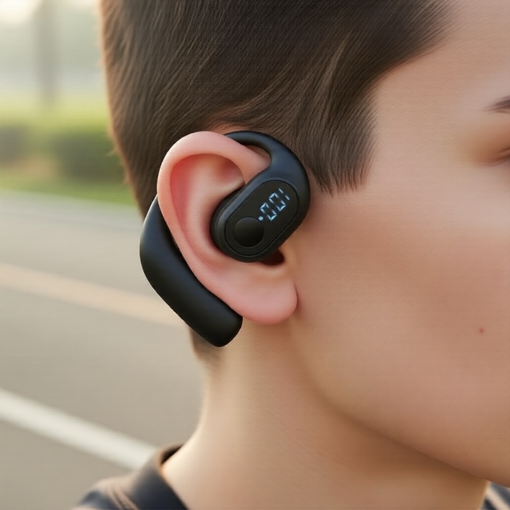 Tai nghe Bluetooth không dây KY2 Pro – Tai đơn thể thao, chống nước, pin bền, âm thanh chất lượng ca