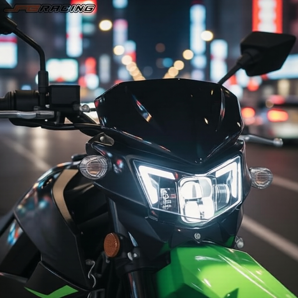 Bộ đèn pha LED bền bỉ cho xe cào cào Kawasaki KX125/250/KXF250/KXF450/KLX200/250/450/KX65/KX85