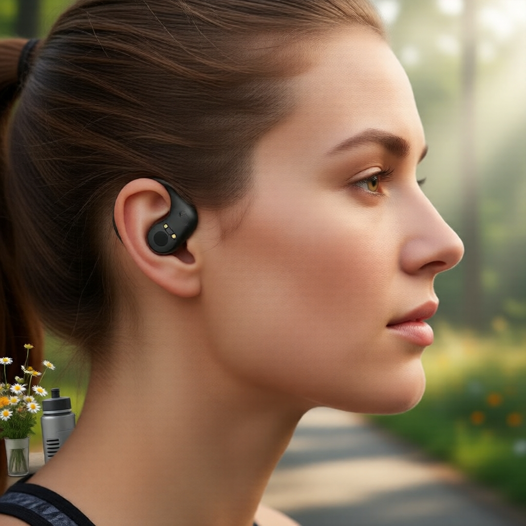 Tai nghe Bluetooth OWS BY01, âm thanh HIFI, pin dung lượng lớn