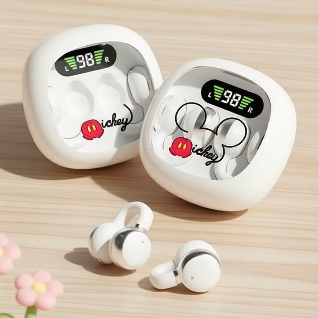 Tai nghe dẫn xương X31, kẹp tai không dây, pin cả ngày cho chơi game, thể thao & di chuyển