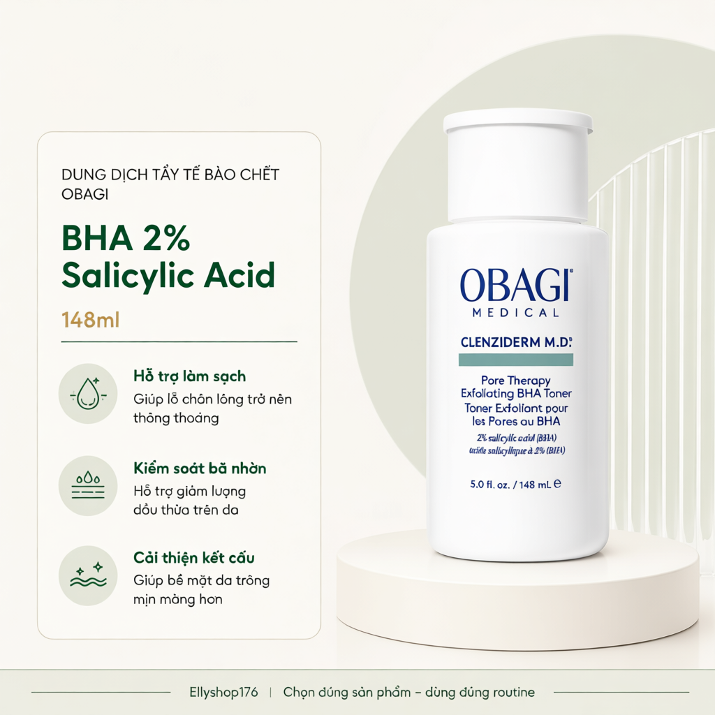 Dung dịch tẩy tế bào chết BHA 2% - Ellyshop176