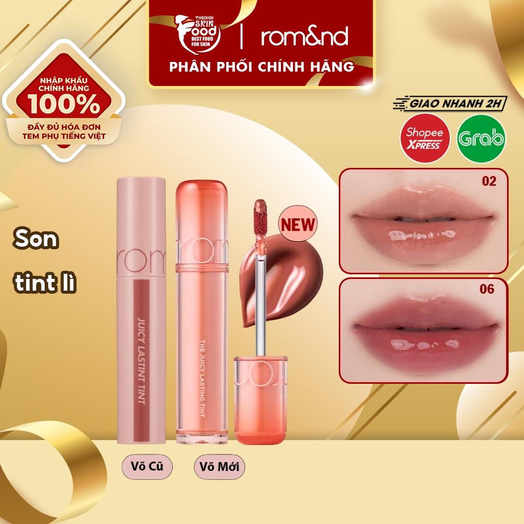 Son tint Romand căng bóng The Juicy Lasting Tint ThegioiSkinfood