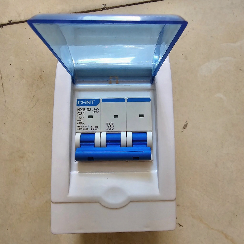 Hộp đựng ÁT CB tép đôi 2P MCB 2P chống giật 2P có nắp đậy an toàn