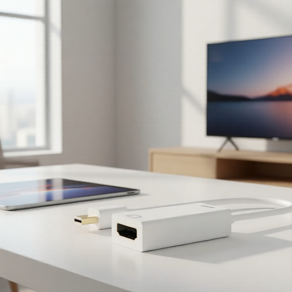 Bộ chuyển đổi Mini DisplayPort sang HDMI 1080P cho Apple MacBook TV Projector