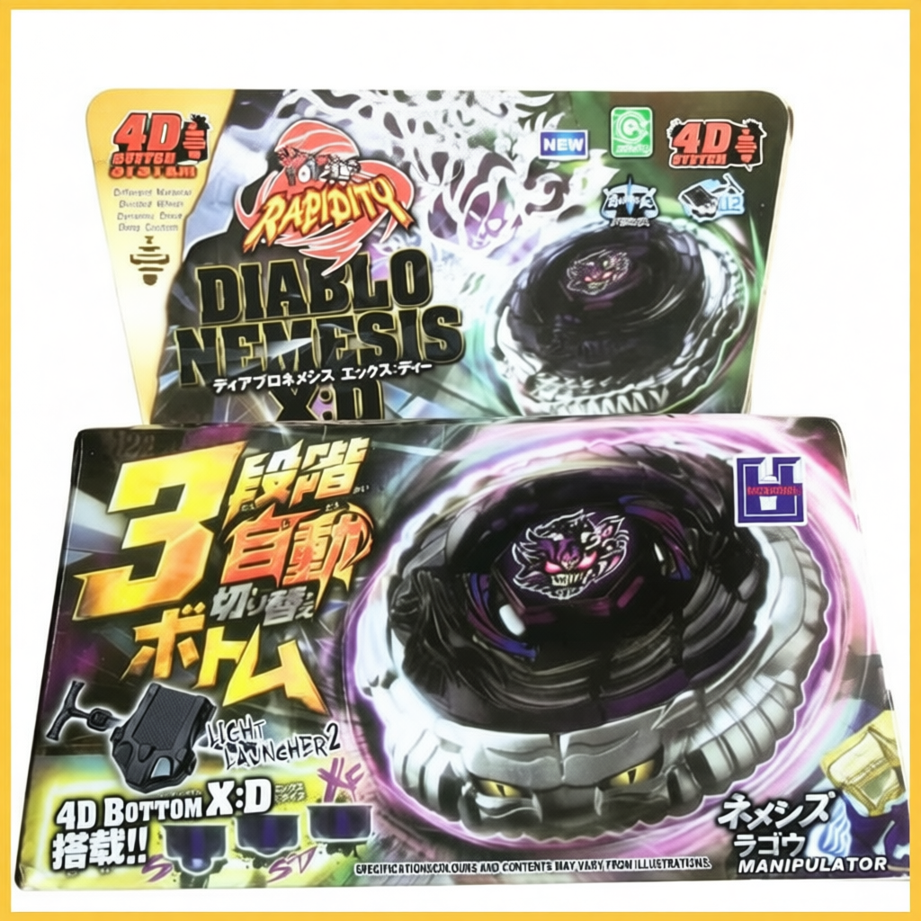 Con Quay Vô Cực Trùm Bóng Tối BB122 Diablo Nemesis 145WD Cho Bé Trai trên 3 Tuổi