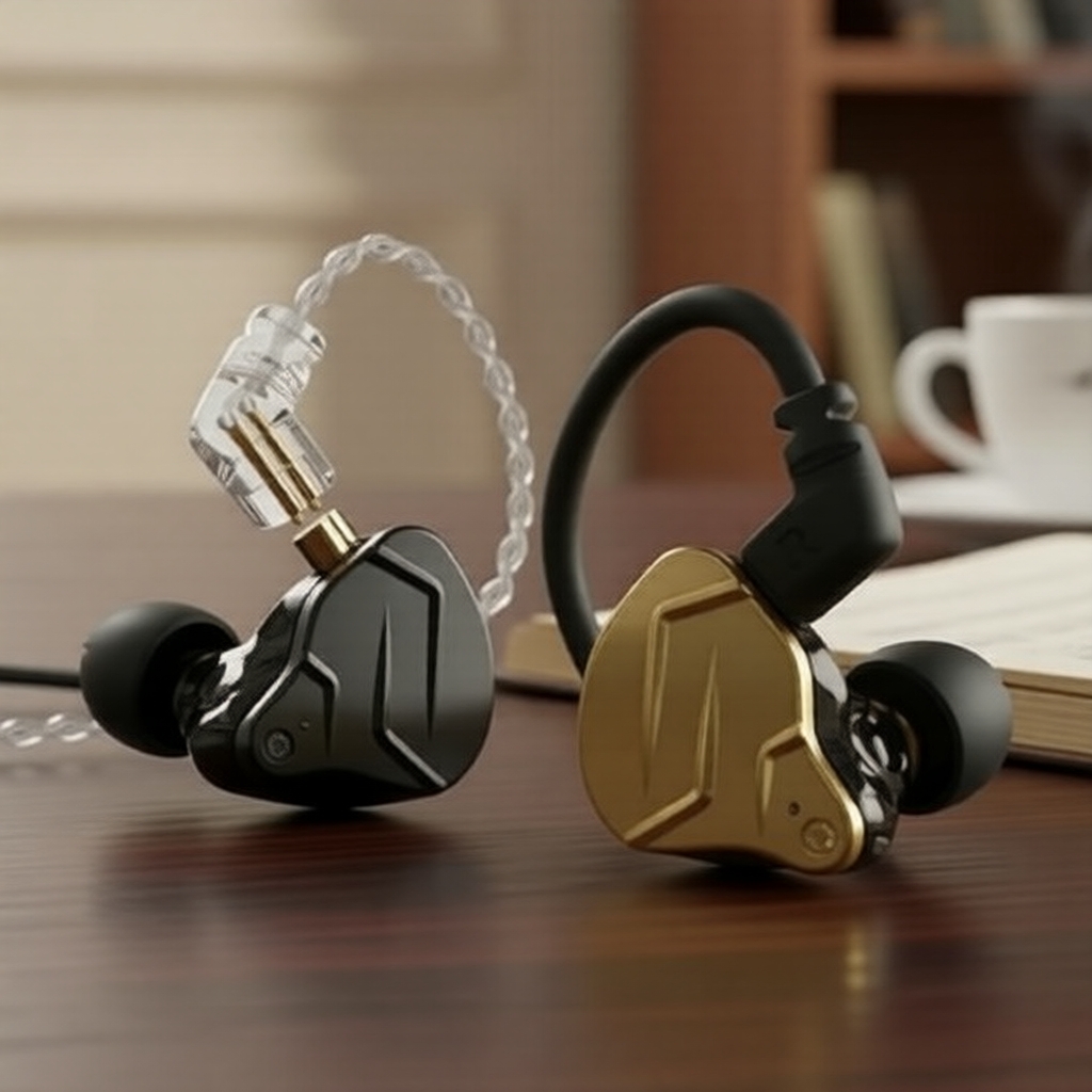 Tai nghe KZ ZSN Pro X Hybrid 1BA+1DD: Tai nghe In-Ear Monitor HiFi, Chống Ồn, Âm Bass Kim Loại, CCA/