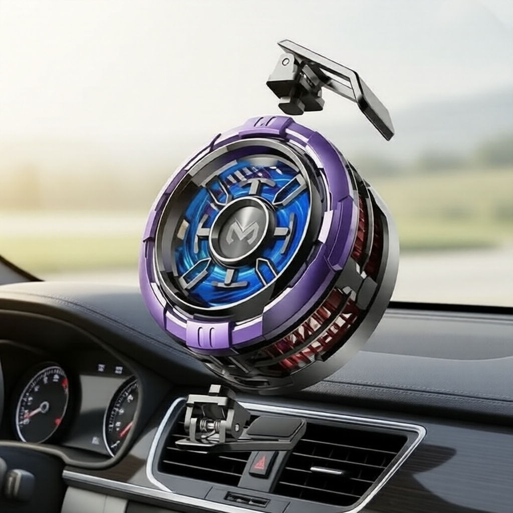 Memo CX08 Pro Bộ tản nhiệt điện thoại 9V2A, quạt làm lạnh, kẹp nam châm, dành cho PUBG