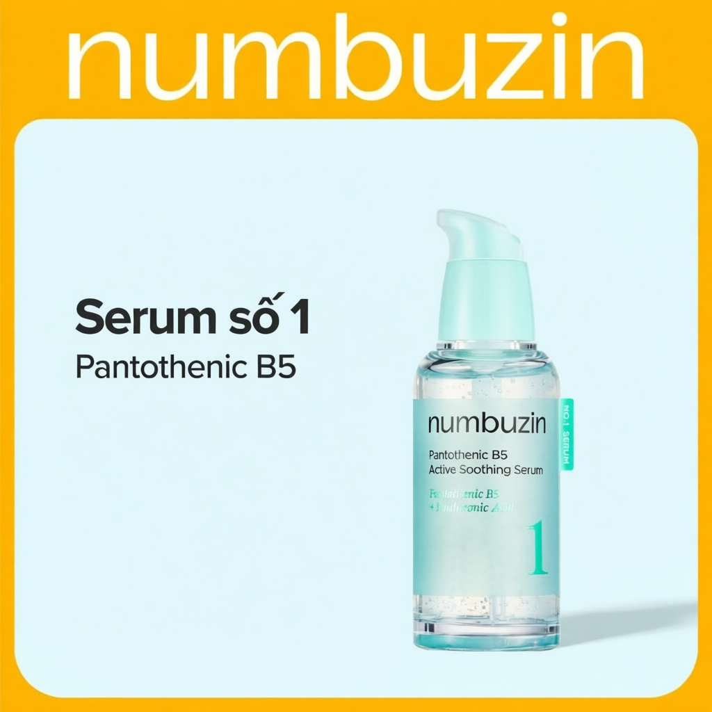 Numbuzin No.1 Serum làm dịu da hoạt tính