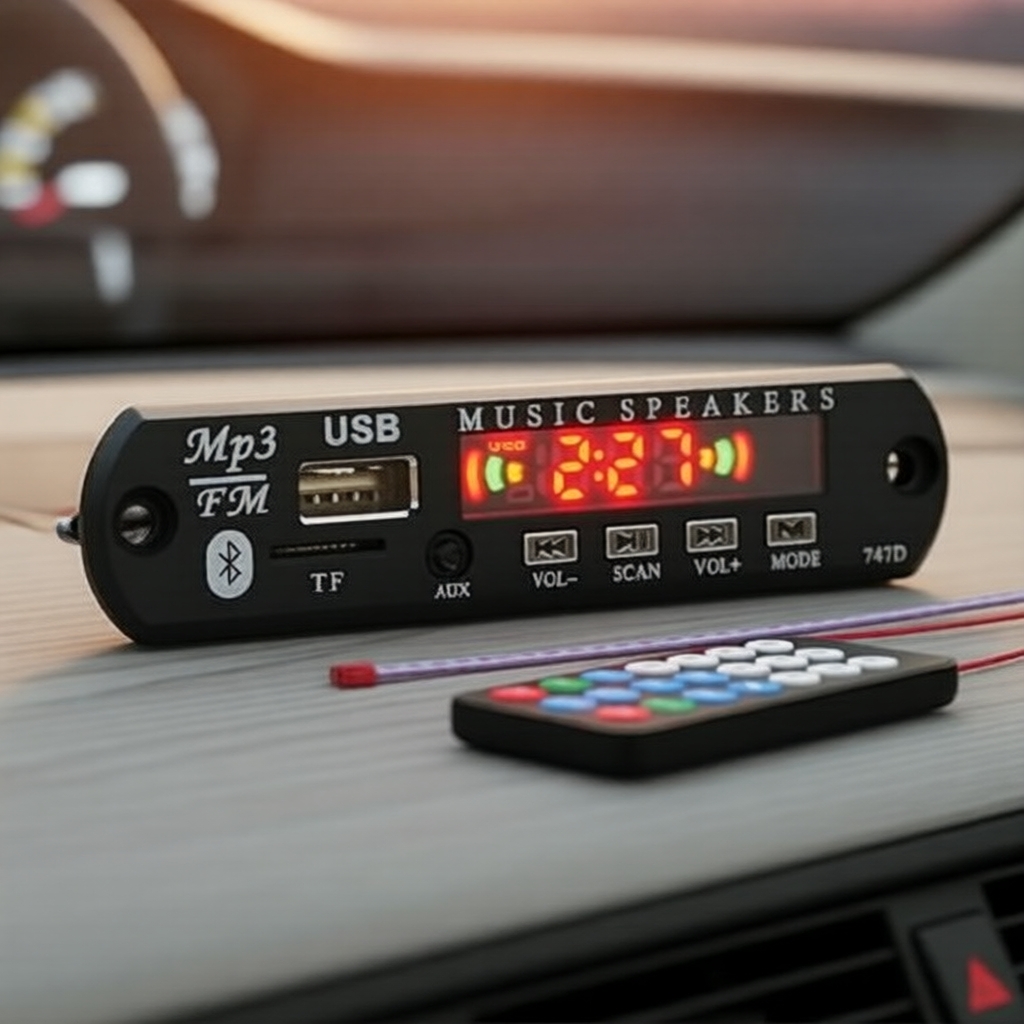 Bảng Decorading Bluetooth 5.0 MP3 Player với USB TF WMA FM Radio Module