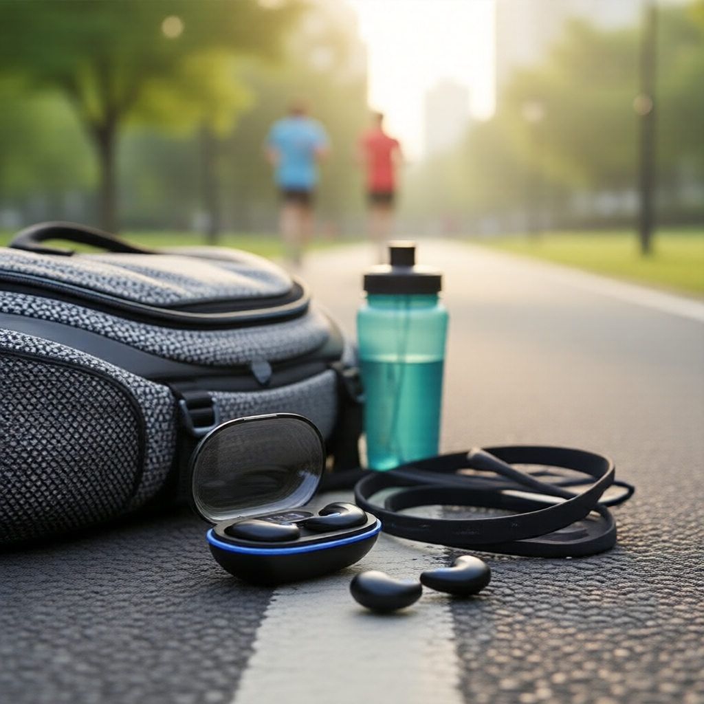 X55 TWS Sleep Earbuds Bluetooth Wireless Earphones HIFI Stereo LED Display Waterproof Noise Cancelli