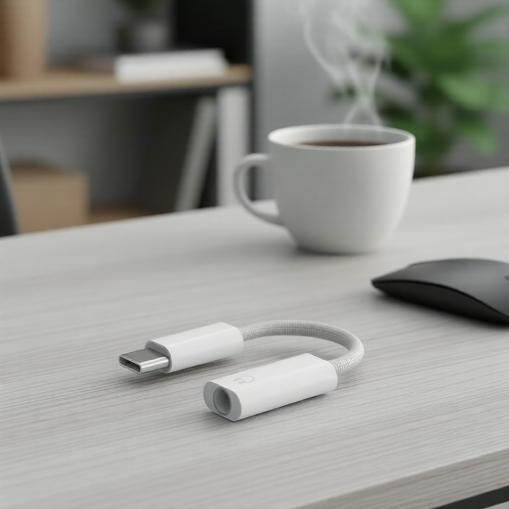 Bộ chuyển đổi âm thanh DAC Type C sang jack 3.5mm nâng cao cho iPhone