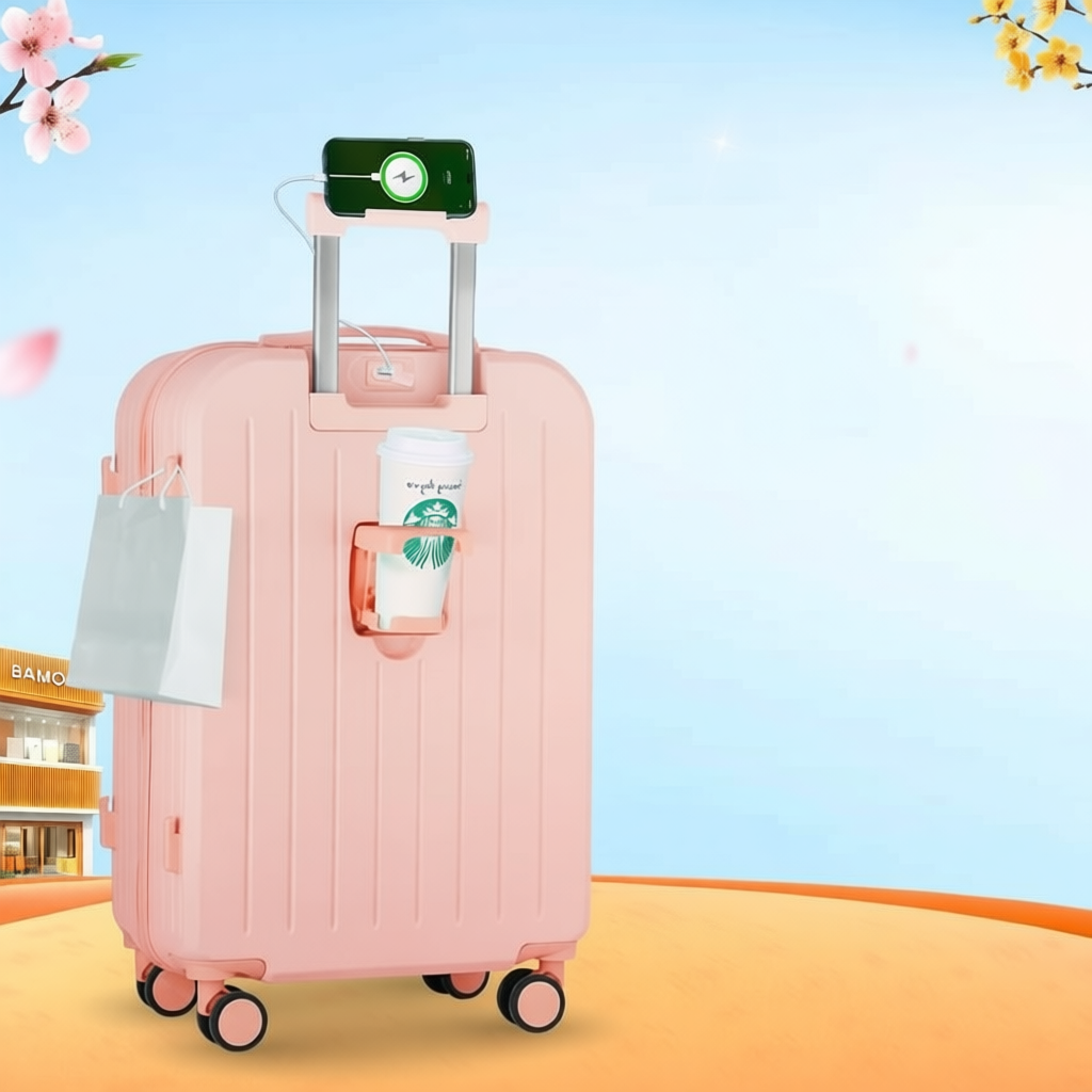 Vali Du Lịch Bamozo Thời Trang Size 20/24 Cao Cấp_8812