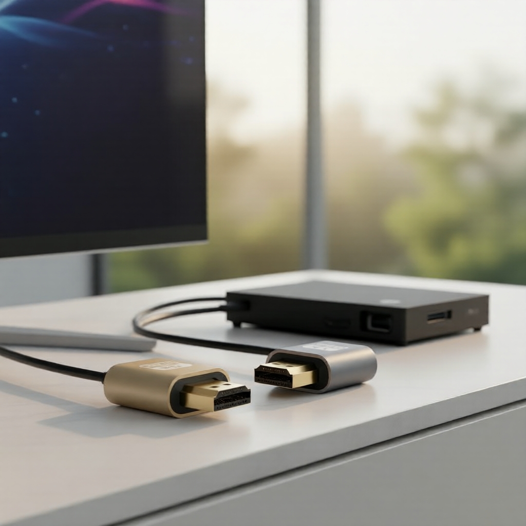 Đầu cắm giả không đầu HDMI 4K để khóa card đồ họa