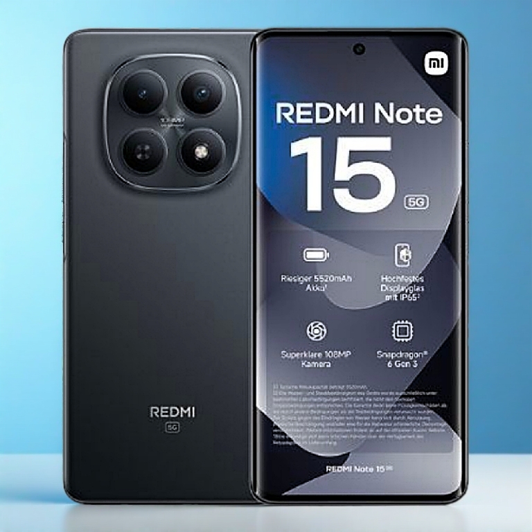 Điện thoại Xiaomi Redmi Note 15 (5G) 6GB 128GB Chính Hãng