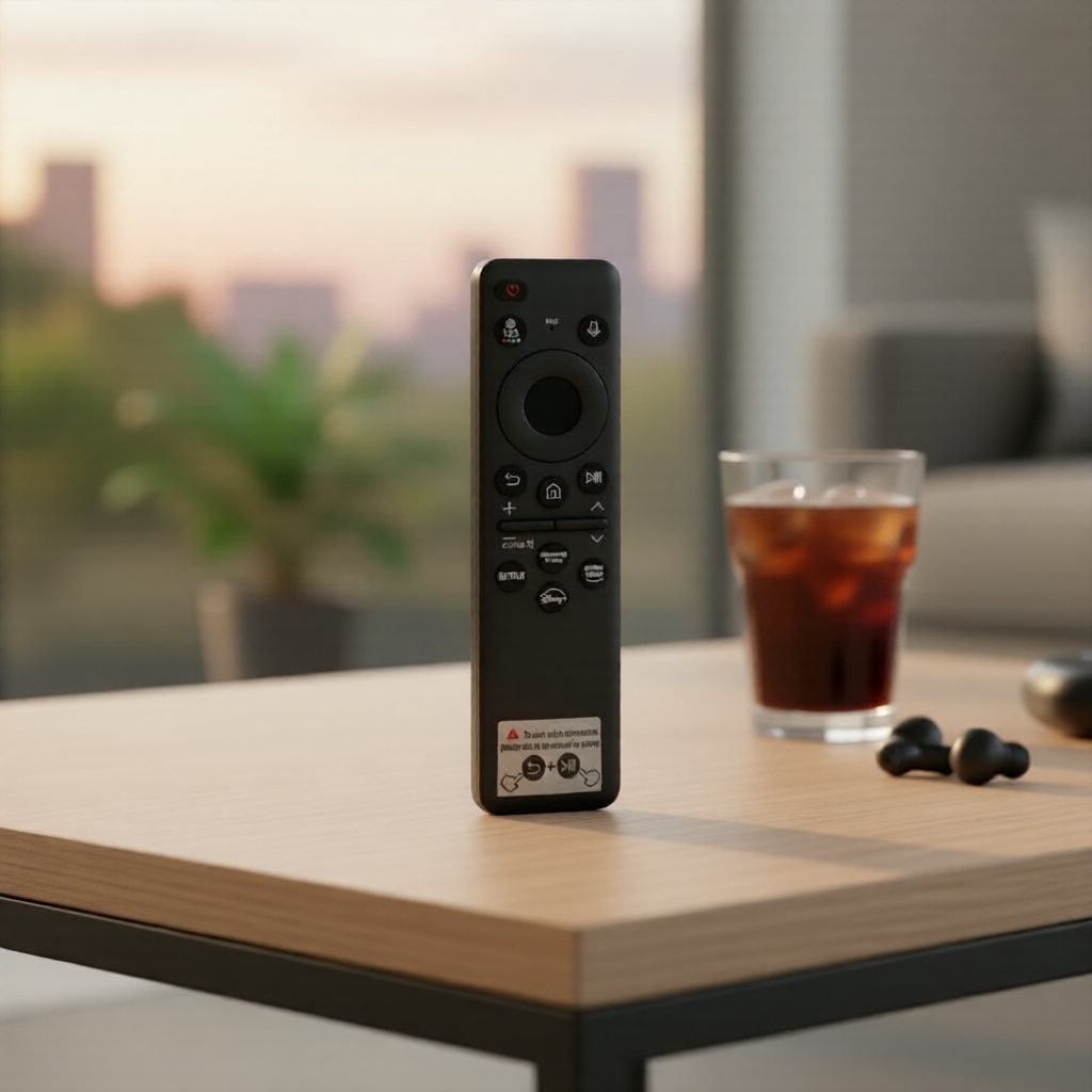 Điều khiển từ xa giọng nói sạc lại được cho Samsung Frame Solar Crystal QLED OLED Neo UHD CU8000 DU8