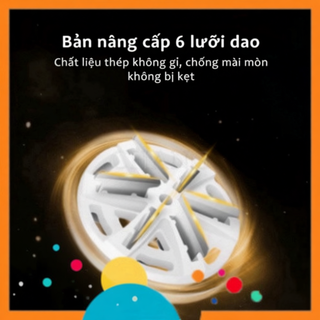 Máy Cạo Râu Mini 6 Lưỡi Kép Tự Mài