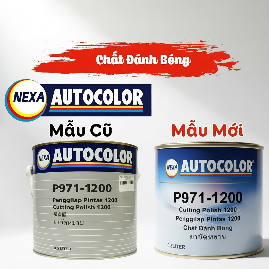 Chất Đánh Bóng Ô Tô Xe Máy 0.5KG P971-1200