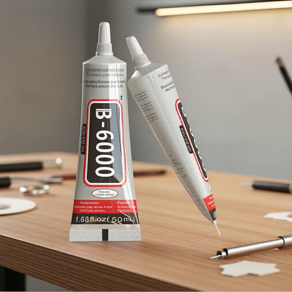 Keo B6000 khô nhanh: Dính ngay sau khi dán, tiết kiệm thời gian, kèm nhíp
