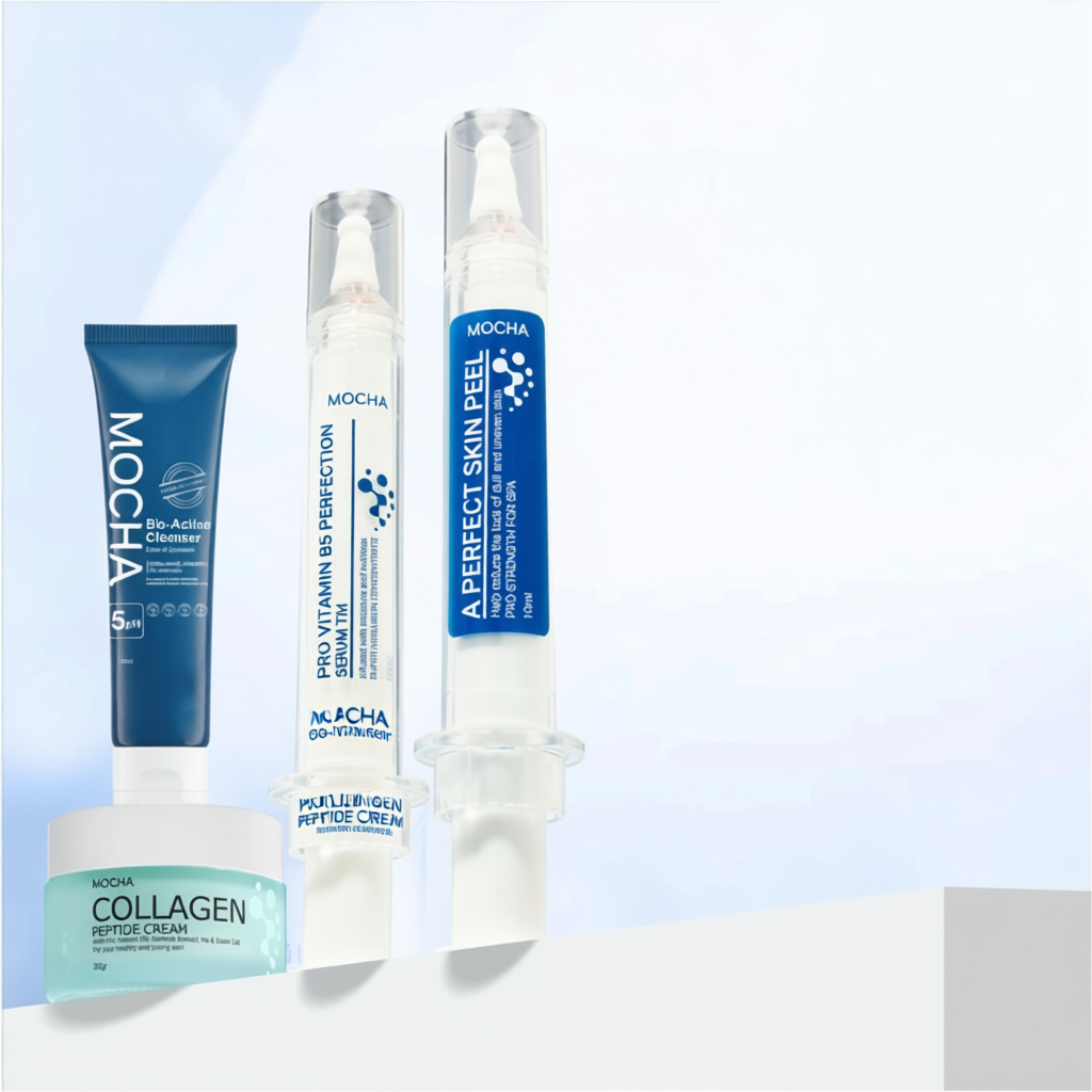 Combo Peel Da MOCHA Retinol Và Mocha Skincare Cho Da Mặt Tại Nhà - Cải Thiện Mụn, Nám, Làm Đẹp