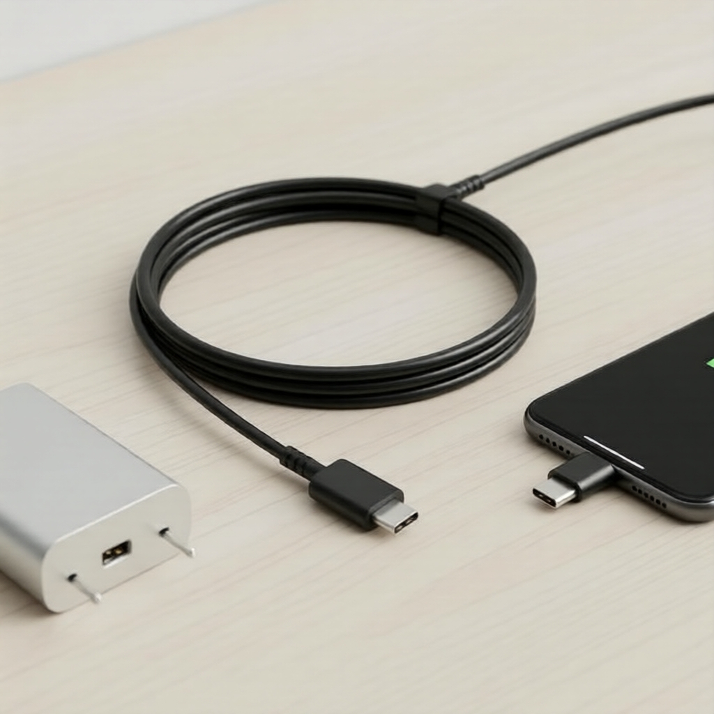 Cáp sạc nhanh 25W USB-C PD cho Samsung S24/S23 Ultra/S22/S21/S20