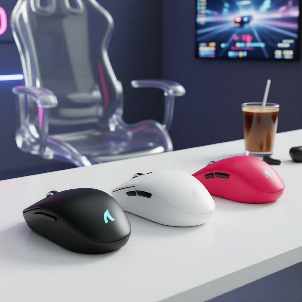 Chuột chơi game không dây Attack Shark G3/G3 Pro, 3 chế độ, DPI 25000, cảm biến PAW3311, pin sạc 500