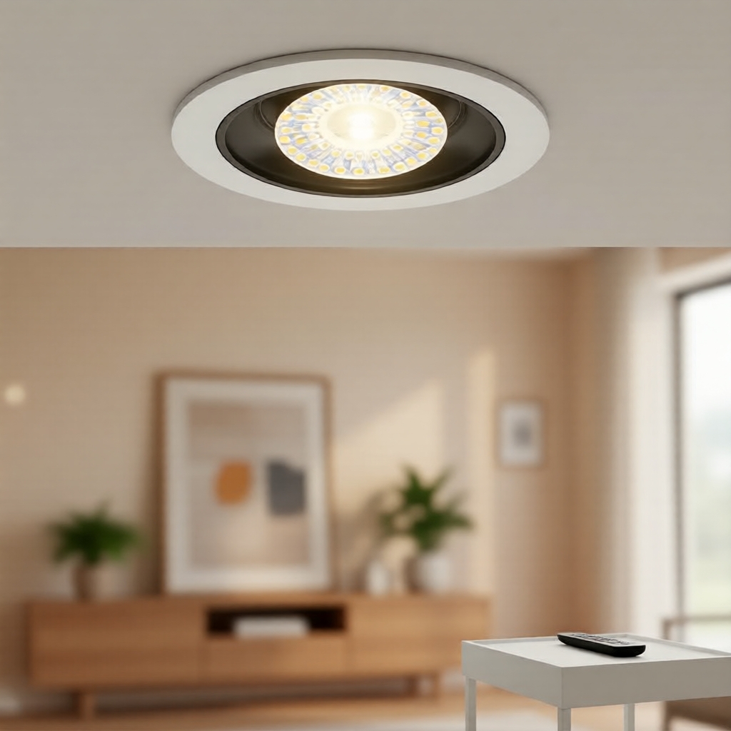 Đèn LED âm trần chống chói mắt Warmwhite 3000K 7W 7.5W 11W DL260 SL260