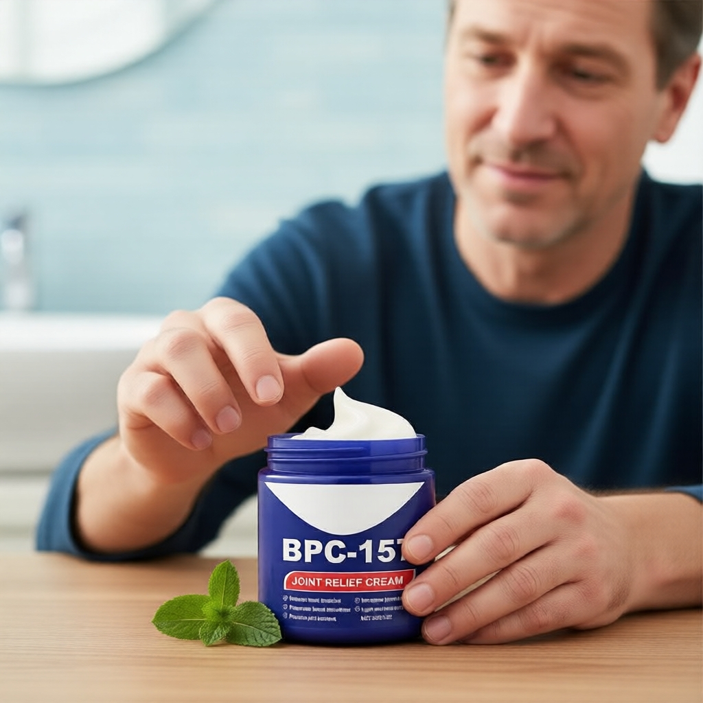 Kem khớp cao cấp 30g – BPC-157, Arnica, Nghệ & Bạc hà, Giảm đau khớp & cơ, Dưỡng chất cho đầu gối