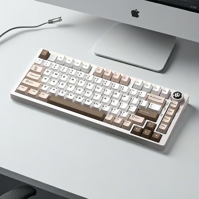 Bàn Phím Cơ Không Dây LEOBOG HI75C PRO Khung Nhôm,Núm Xoay Tùy Chỉnh Âm Lượng, Dùng Cho PC Laptop, Văn phòng