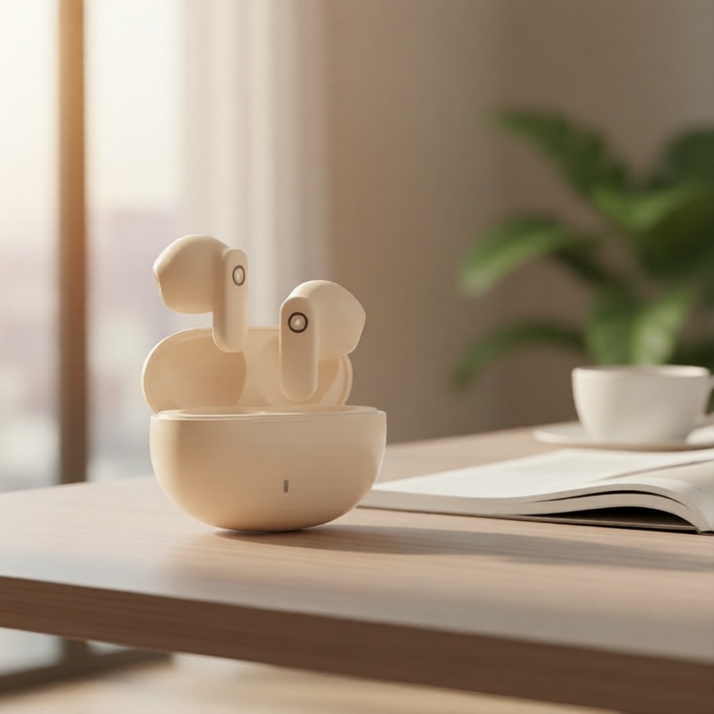 Tai nghe không dây HQAi KY5 Bluetooth, tai nghe TWS, pin lâu, âm thanh chất lượng cao, chống nước